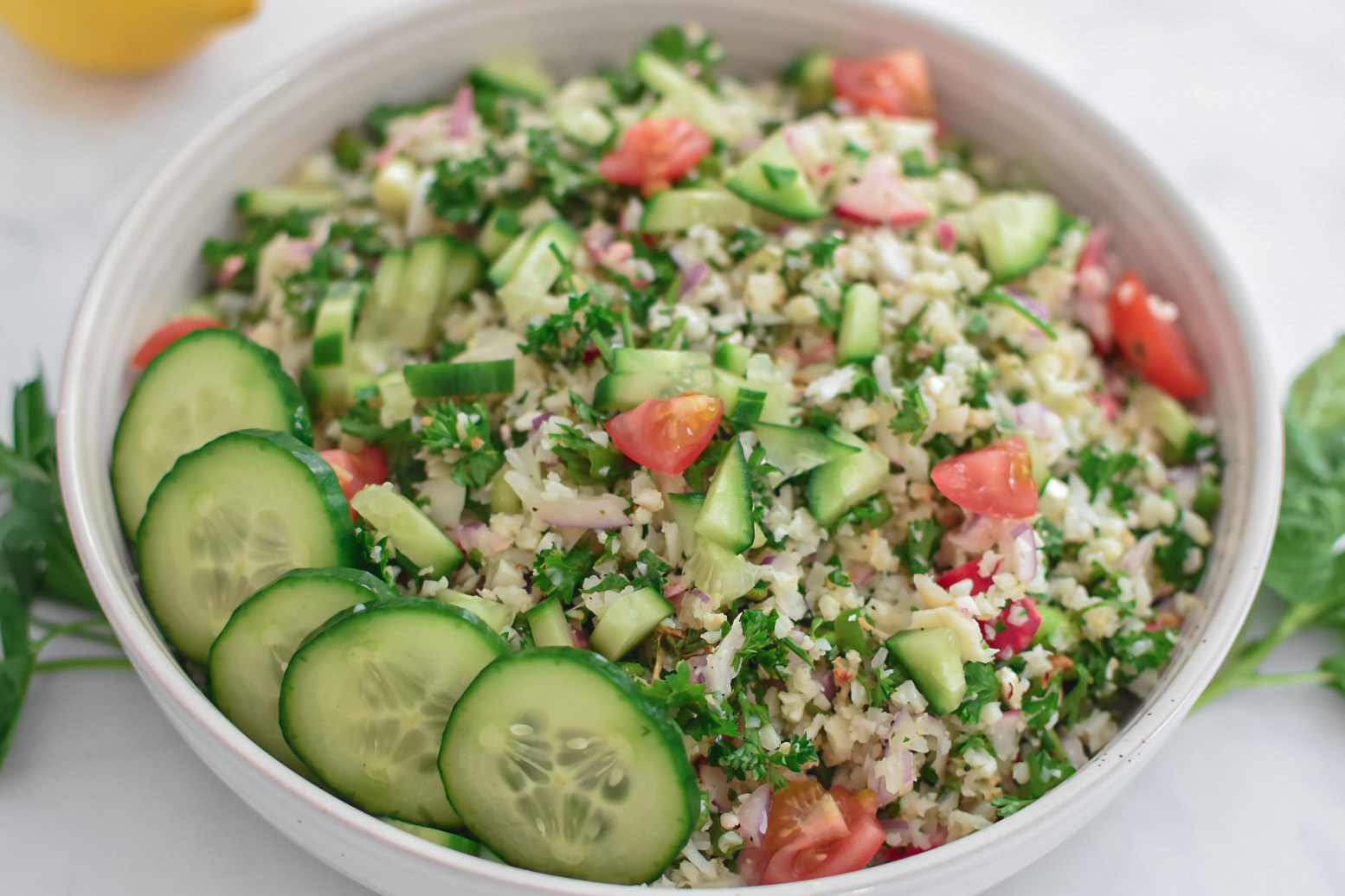 Cauliflower Tabbouleh