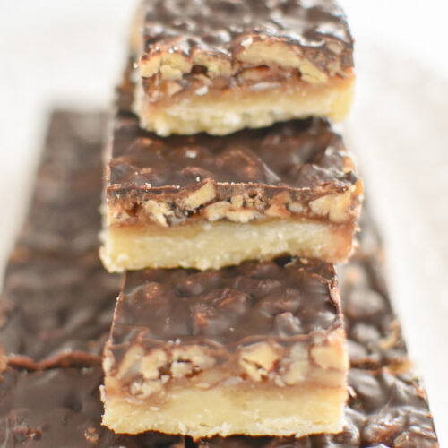 Chocolate Turtle Bars