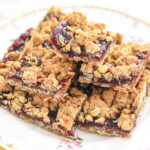 Raspberry Jam Streusel Bars