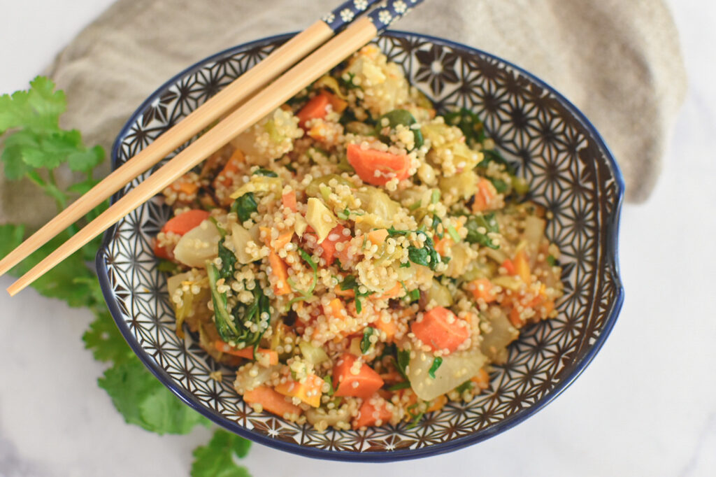 Ginger-Scallion Quinoa Salad