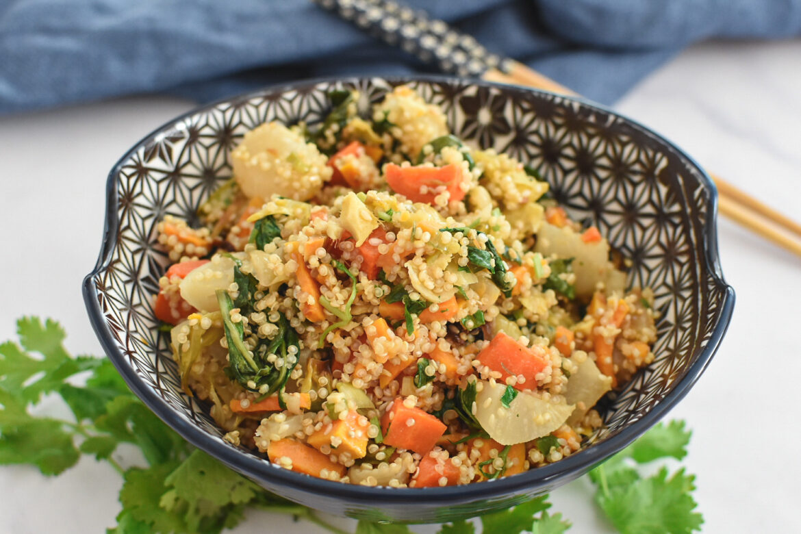 Ginger-Scallion Quinoa Salad Recipe