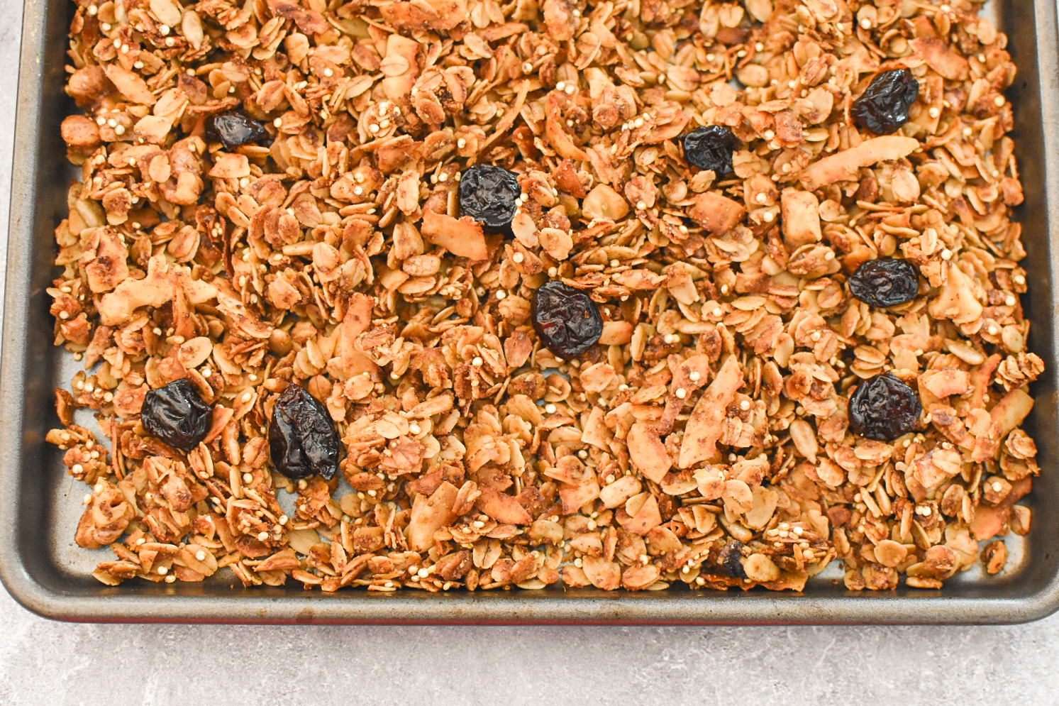 low sugar honey cardamom granola recipe