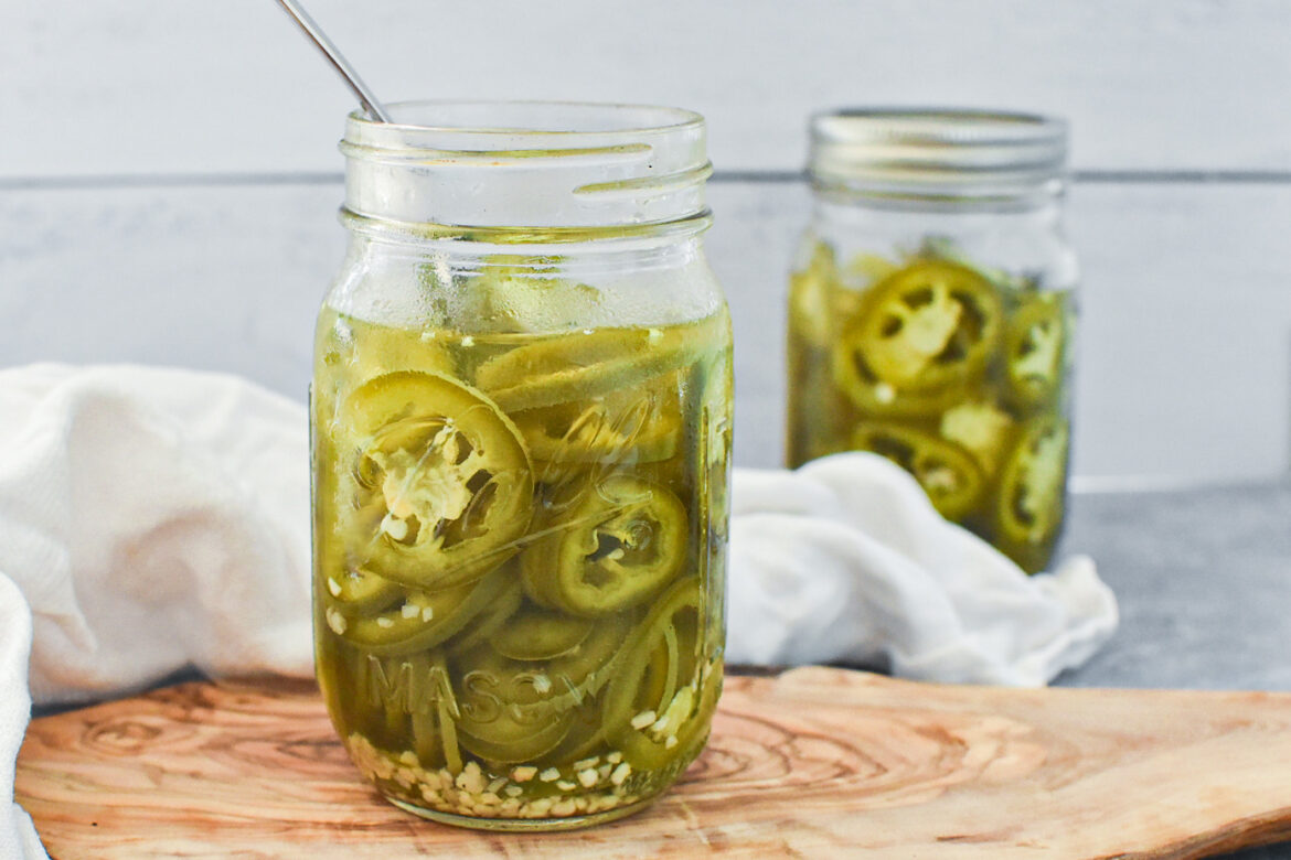 quick pickled jalapeños