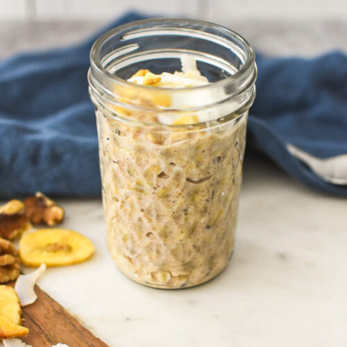 Hummingbird Cake Overnight Oats