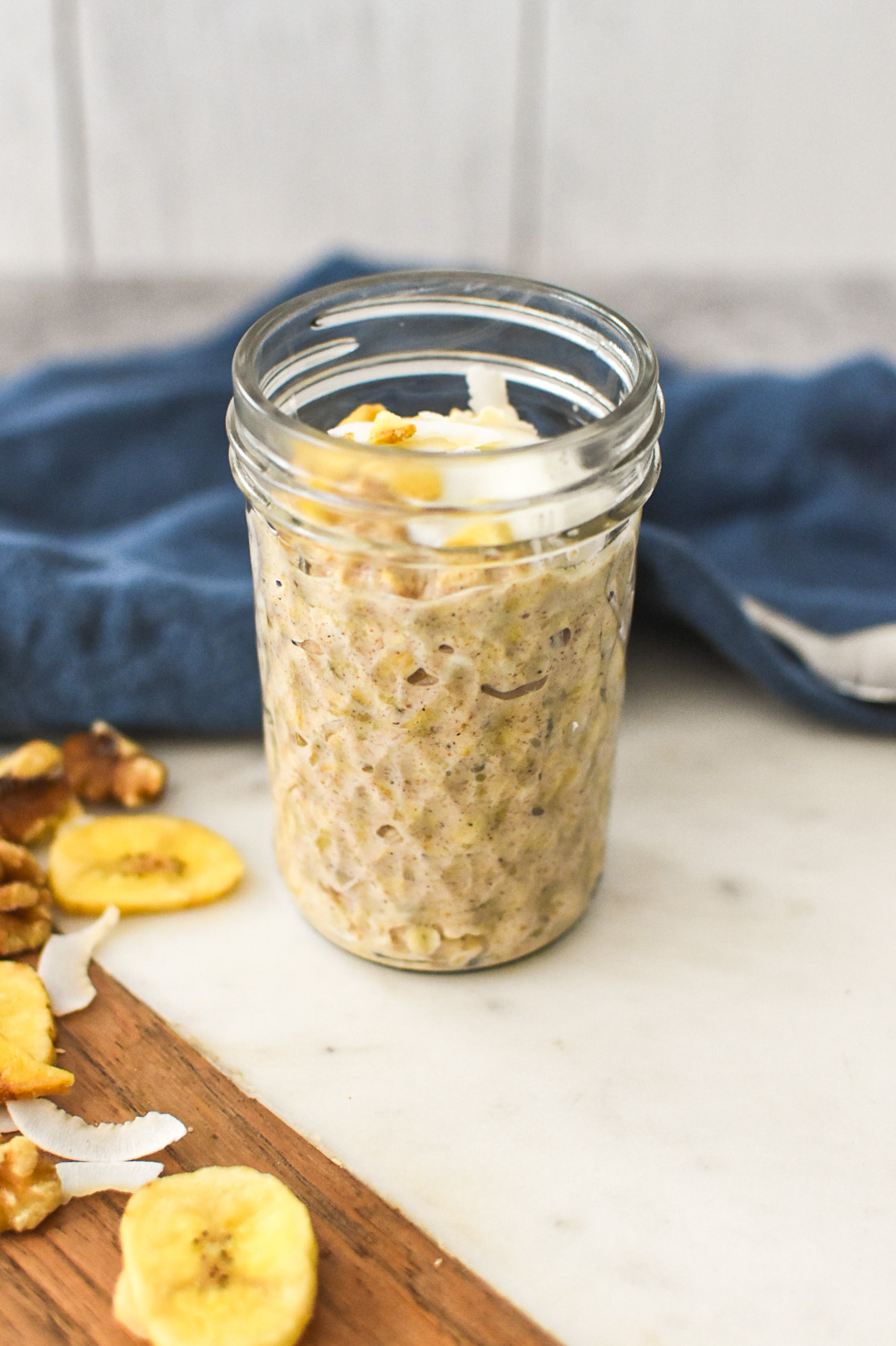 Hummingbird Cake Overnight Oats