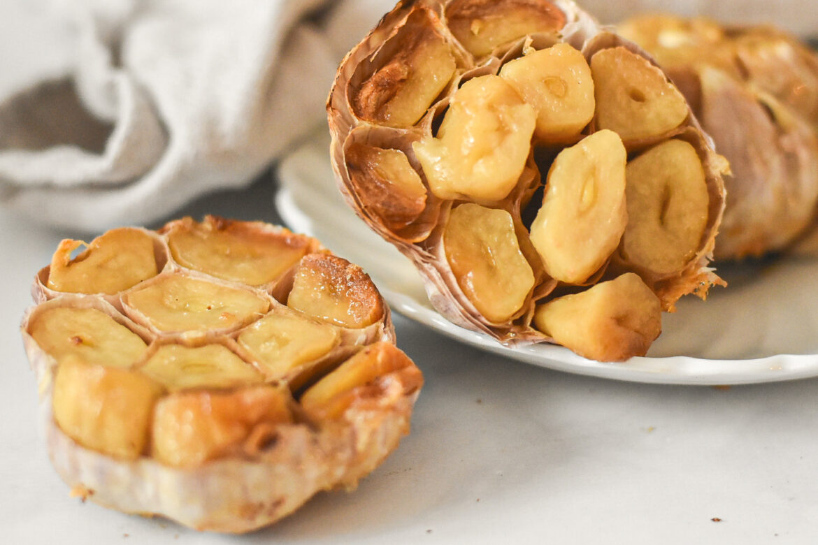 Whole Roasted Garlic