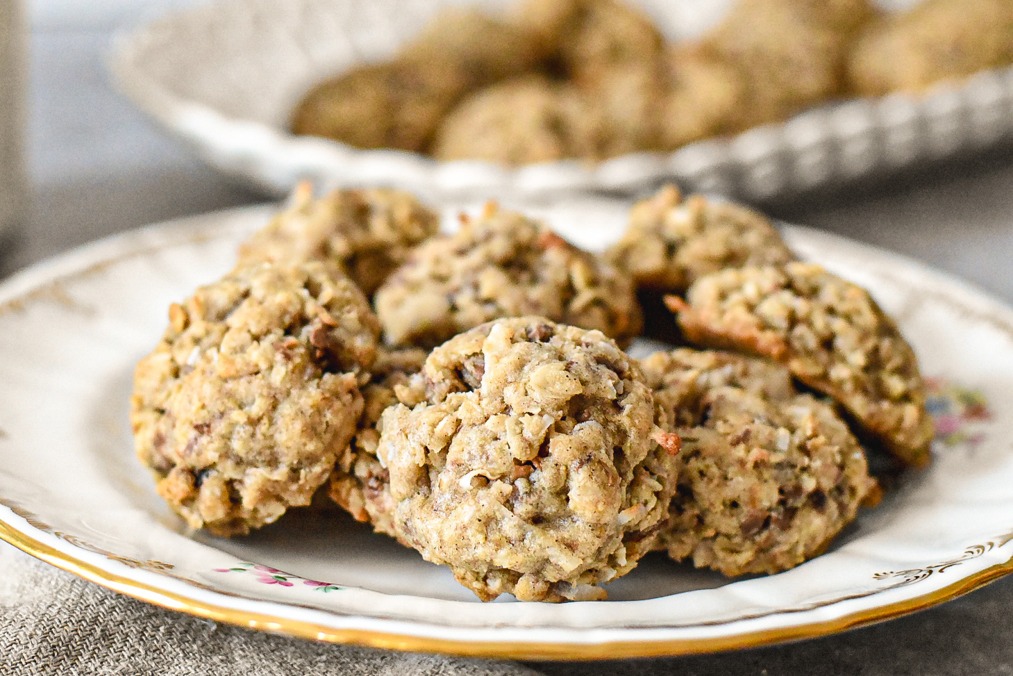 Oatmeal Chocolate Coconut Cookies