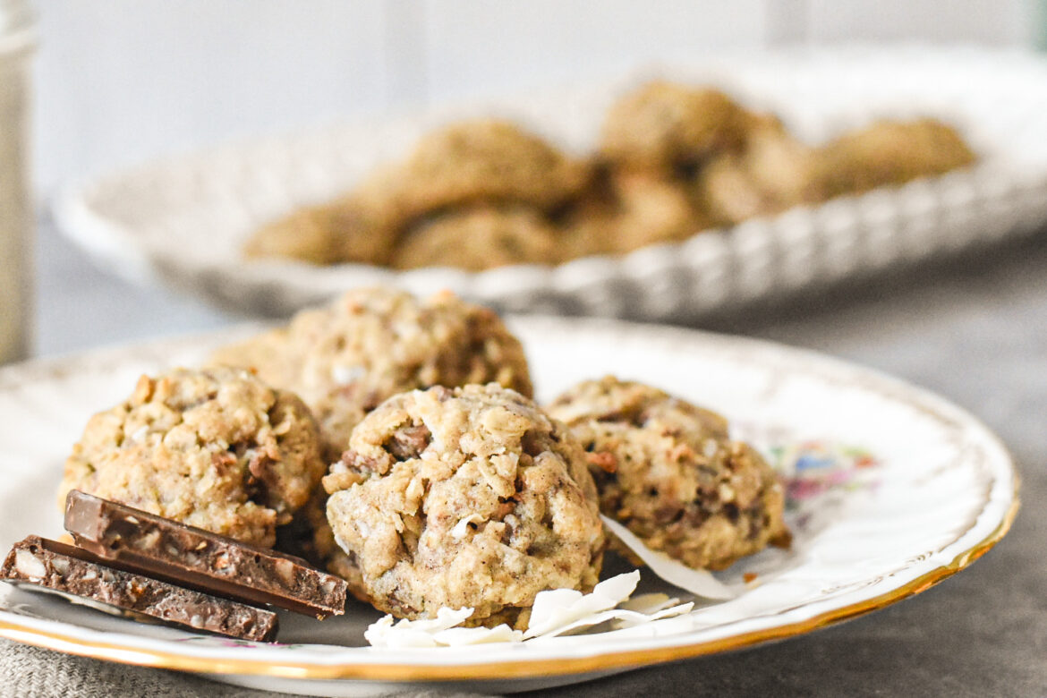 Oatmeal Chocolate Coconut Cookies
